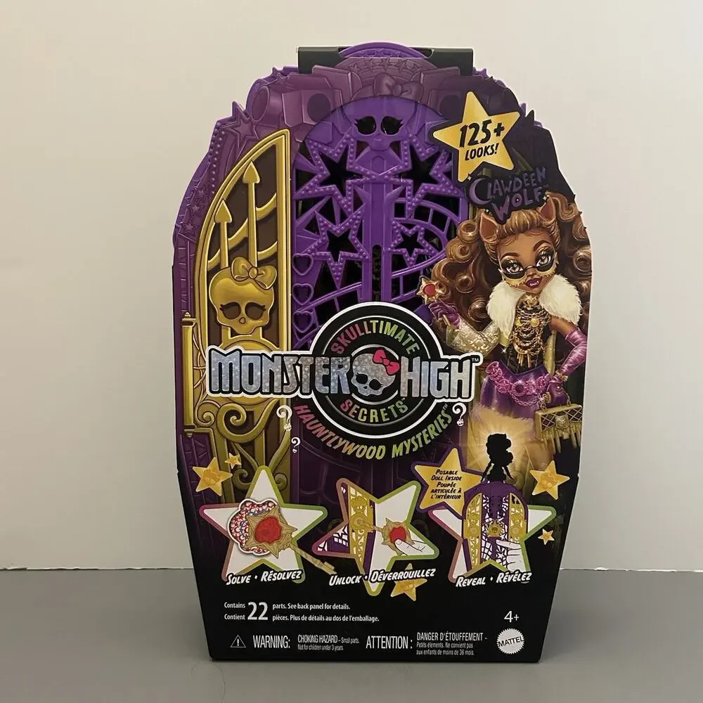 Monster High Skulltimate Secrets Hauntlywood Mysteries Clawdeen Wolf New
